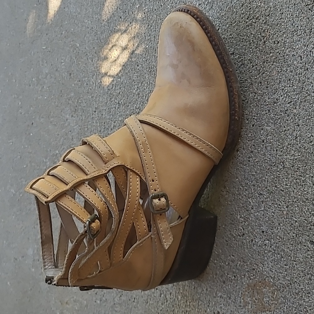Freebird strappy booties